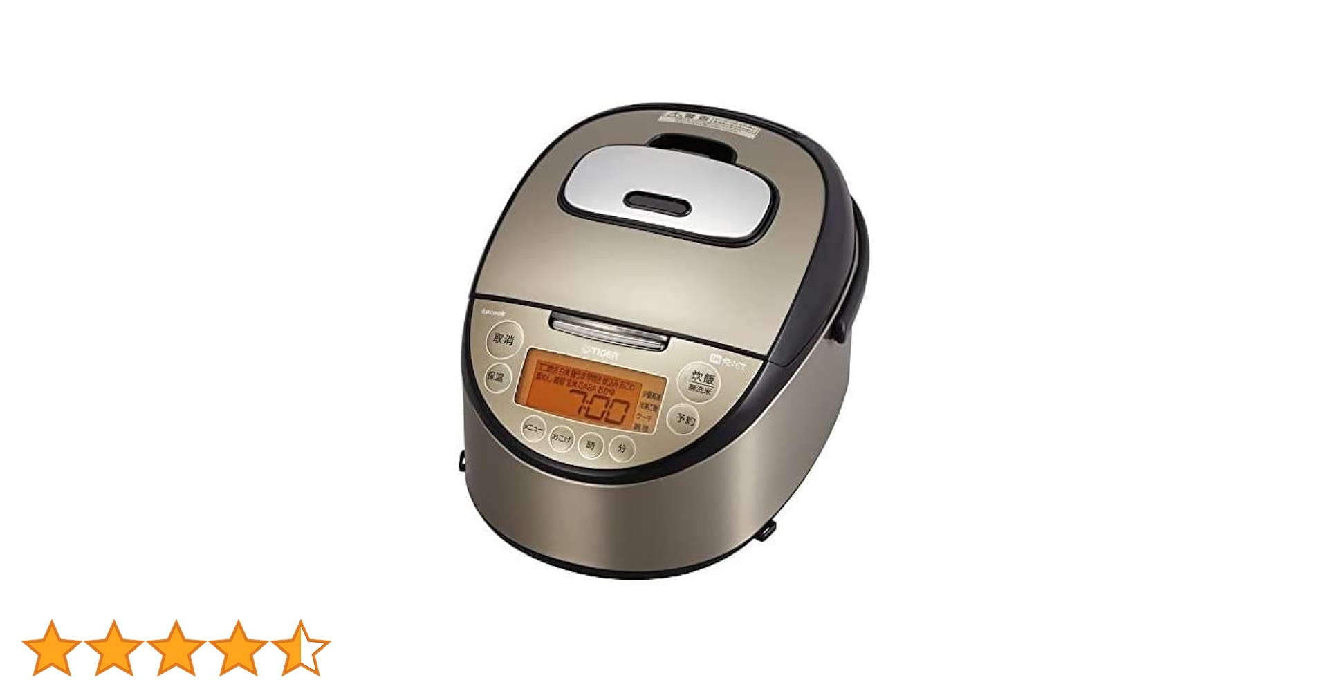 TIGER - 【新品】タイガー魔法瓶 IH 炊飯器 tacook JKT-J101TP Amazon | タイガー魔法瓶(TIGER) 炊飯器 5.5合 IH 土鍋